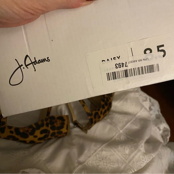 J. Adams Daisy Heels for Women - Ankle Strap Low Block Heel Cute Dressy โฆ - Picture 9 of 9